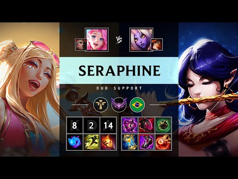 Seraphine Support vs Soraka: Godlike - BR Master Patch 25.S1.2