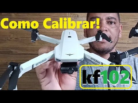 Drone kf102 gps como calibrar