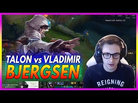 429. Bjergsen TALON vs Vladimir MID - March 13th, 2017 - Patch 7.5 Season 7