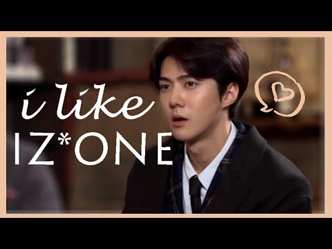 IZ*ONE interaction with [ EXO, SVT, ASTRO, GOT 7, WANNAONE...] part 2