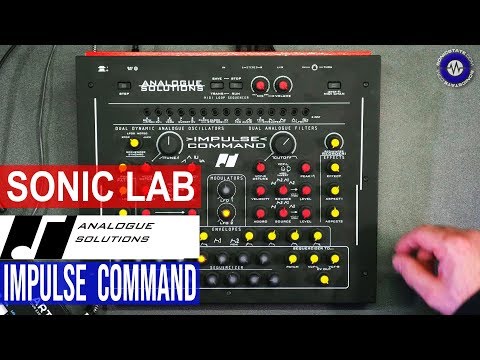IMPULSE COMMAND Analogue Solutions synth - SonicLAB Review