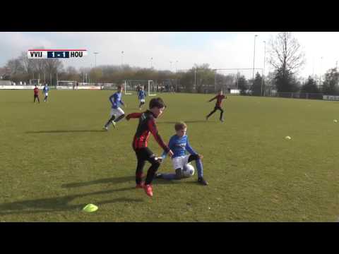 VVIJ O11-1 tegen SV Houten O11-1