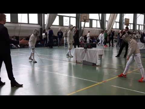 Gödöllö sabre competition boys