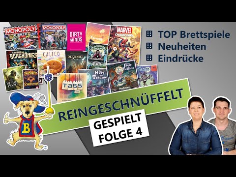 Reingeschnüffelt - Top 3 & 14 Brettspiele im Juni 2021 gespielt - Brettspielgarde