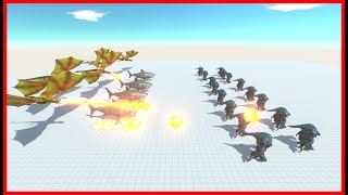 5 DRAGON & 4 MUTANT MEG VS BOSSES ($imiliar Price) - ANIMAL REVOLT BATTLE SIMULATOR
