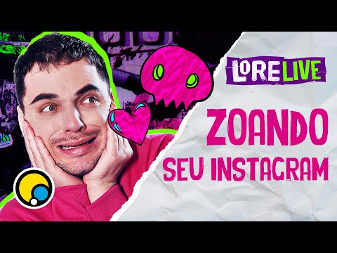 🔴 AO VIVO: ZOANDO SEU INSTAGRAM - Lorelay Fox