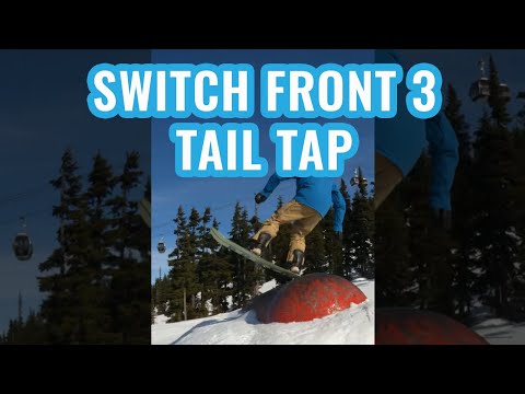 Cноуборд Trick Tip: Switch Frontside 360 Tail Tap
