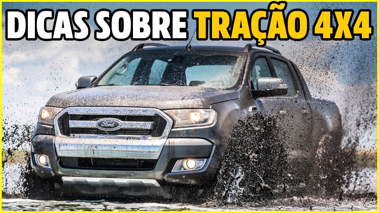 POSSO USAR 4X4 NO ASFALTO MOLHADO? Dicas de como utilizar corretamente a tração nas quatro rodas
