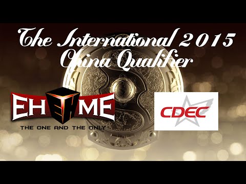 [Game 1] CDEC vs Ehome TI5 China Qualifier Playoff Full Highlights