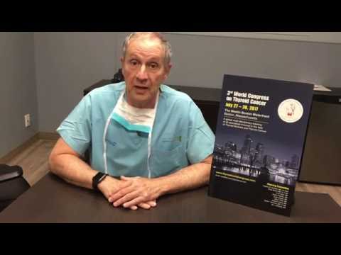 Jeremy Freeman invites you to the 3rd World Congress on Thyroid Cancer