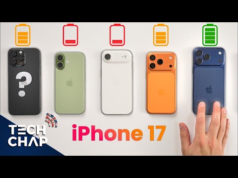 Test Thời Lượng Pin iPhone 17 - Bốn Phiên Bản 17 | Air | Pro | Pro Max