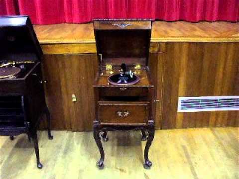 Sound test of the Algraphone with Acoustic record  for the Gramophone Concert