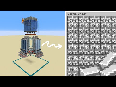 Tango Tek Hermitcraft Season 8 Iron Farm | How To Build Tutorial | 5500+ Iron Per Hour — Minecraft farm tutorial thumbnail