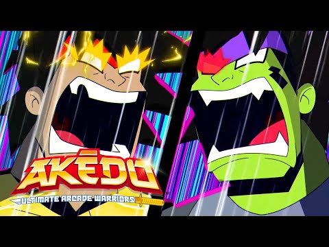 The Final Fight!  | AKEDO: Ultimate Arcade Warriors | Cartoons For Kids