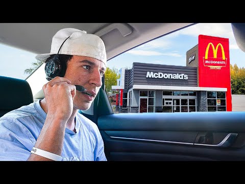 Connecting To Drive Thru Headset Prank