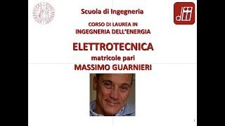 Massimo Guarnieri - Elettrotecnica 20-21 ET00