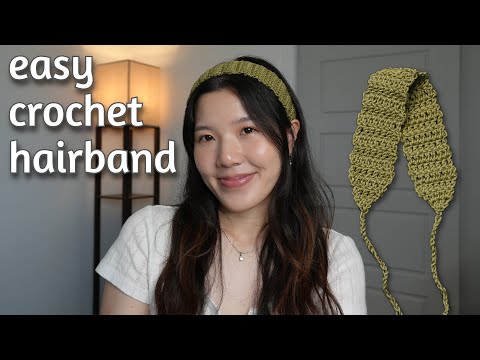 Crochet Basic Hairband Tutorial