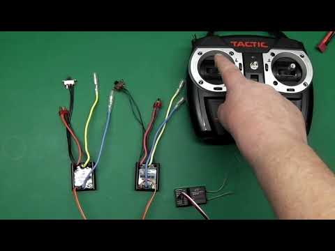 two motors 2 esc one or  two stick control " simple "