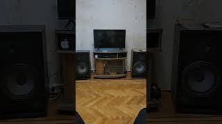 Video thumbnail for Усилитель Alesis RA100, кассетная дека Technics M260, no name закрытые колонки 100 Вт by Vadim pbt
