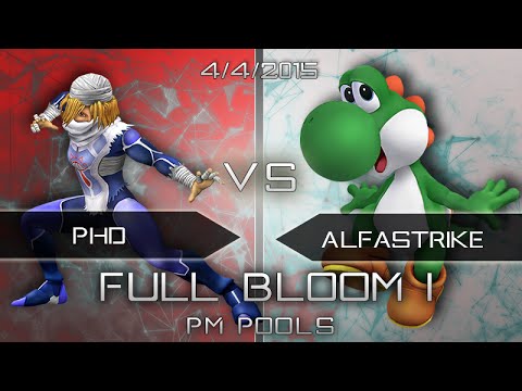 Full Bloom I - PM Pools - PhD (Sheik) vs. AlfaStrike (Yoshi)