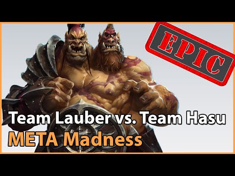 ► EPIC! Team Lauber vs. Team HasuObs - META Madness Playoffs - Heroes of the Storm Esports