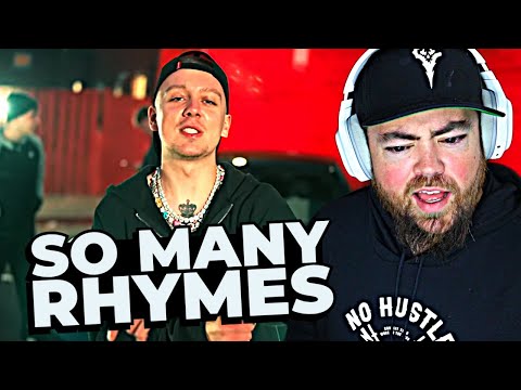 RAPPER REACTS to Aitch - Straight Rhymez 2
