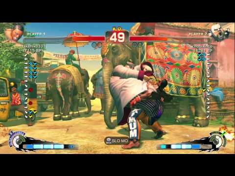 Akimo [DeeJay] vs chobixinco [Rufus] SSF4 Japanese Online Ranked Matches - TRUE-HD