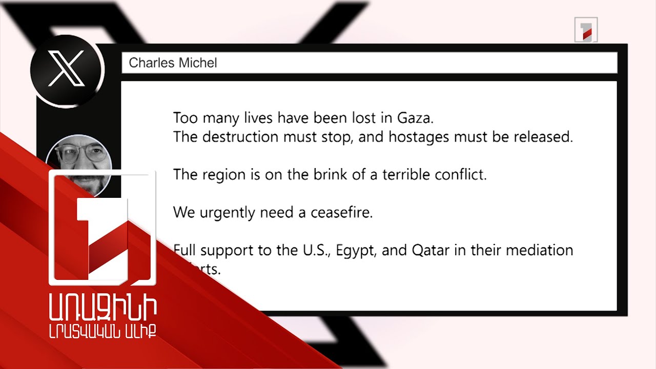 Չափից շատ մարդիկ են զոհվել Գազայում. Միշել