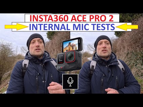 INSTA360 ACE PRO 2 - INTERNAL MIC TESTS