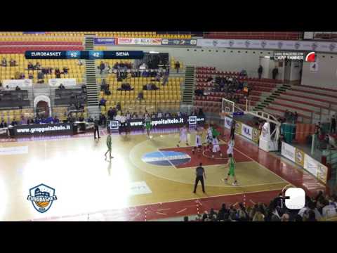 Eurobasket Roma 73-68 Mens Sana Siena | A2 - 26ª | Highlights