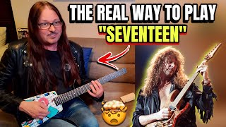 ‼️Reb Beach teaches us the REAL way to play his ICONIC riff to the Winger Classic “Seventeen” | 4K!