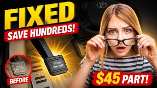 DIY Toyota Emergency Brake Pedal replacement save hundreds!