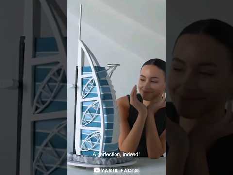 Bringing a piece of Dubai into a cake 🍰 #youtubeshorts #shorts #cakedesign #dubai