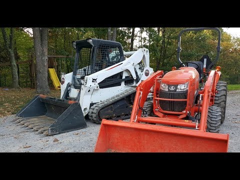 #75 Skidloader vs  Tractor Which do You Need