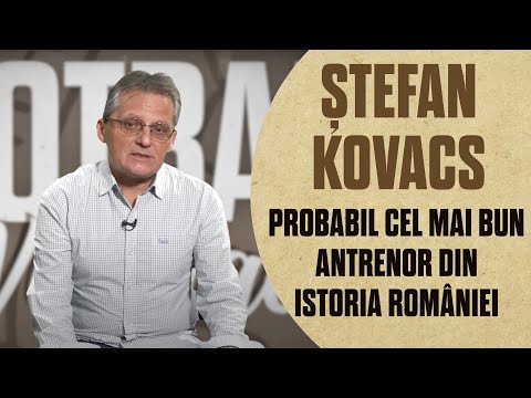 VINTAGE FOOTBALL with Alin Buzărin - Ștefan Kovacs, probably the best coach in Romanian history