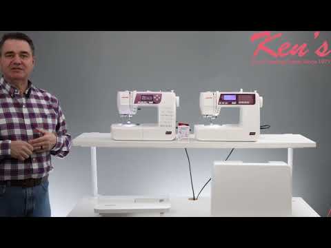 Vergleich der Nähmaschinen Janome 3160 und 4120