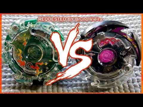 Kaiser Kerbeus .G.O vs Dark Deathscyther .S.A - BATALHA BEYBLADE BURST!!