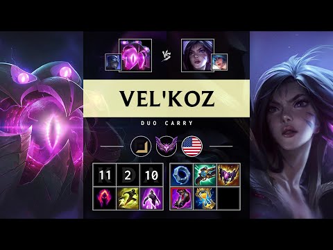Vel'Koz Carry vs Kai'Sa - NA Master Patch 25.15