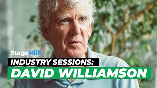 StageMilk Industry Sessions: David Williamson AO (Playwright) - Advice for Playwrights and Actor video
