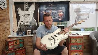 Video thumbnail for Squier Deluxe Hot Rails Stratocaster Olympic White | Review Demo by The Guitar Manifesto