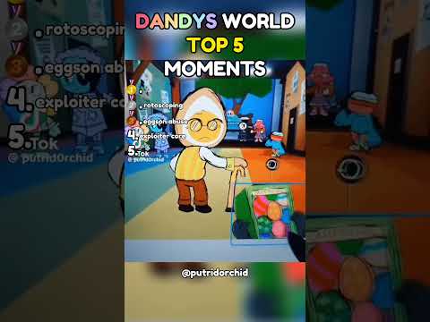 Top 5 Moments #46 | Dandy’s World #roblox #dandysworld #dandysworldroblox #dandysworldmeme
