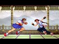 Sakura Kasugano VS Yuri Sakazaki Super Hard Rivalry Fight Ai Fight SF Vs KOF PotS Style Mugen