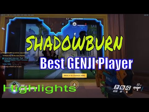 Overwatch SHADOWBURN [Best GENJI Player] Vs CODEY - S3 Highlights