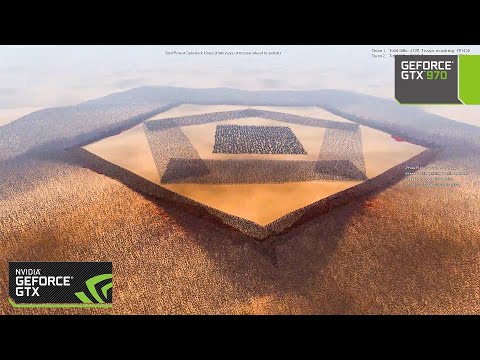 Whole Roman Army march against 800000 Zombies | GTX 970 1080 | UEBS 2