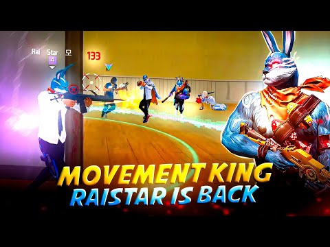 Raistar Headshot King Back 2024 🤯 Br Ranked Match - Garena Free Fire is Back @RaiStar