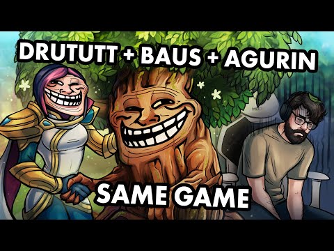 DRUTUTT + THEBAUSFFS + AGURIN IN SAME TEAM FT. ADC FIORA