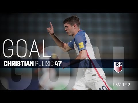 MNT vs. Trinidad & Tobago - Christian Pulisic Goal - Oct. 10, 2017