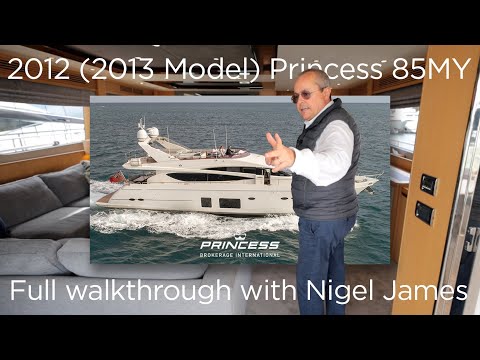 Princess 85MY 'Moondancer' Full Walkthrough with Nigel James
