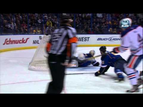Jordan Eberle goal 1-0 Mar 26 2013 Edmonton Oilers vs St. Louis Blues NHL Hockey