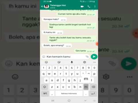 chat tante sebelah kos